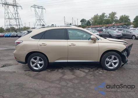 2010 Lexus Rx 350 z USA, uszkodzony, nr VIN 2T2BK1BA3AC039280